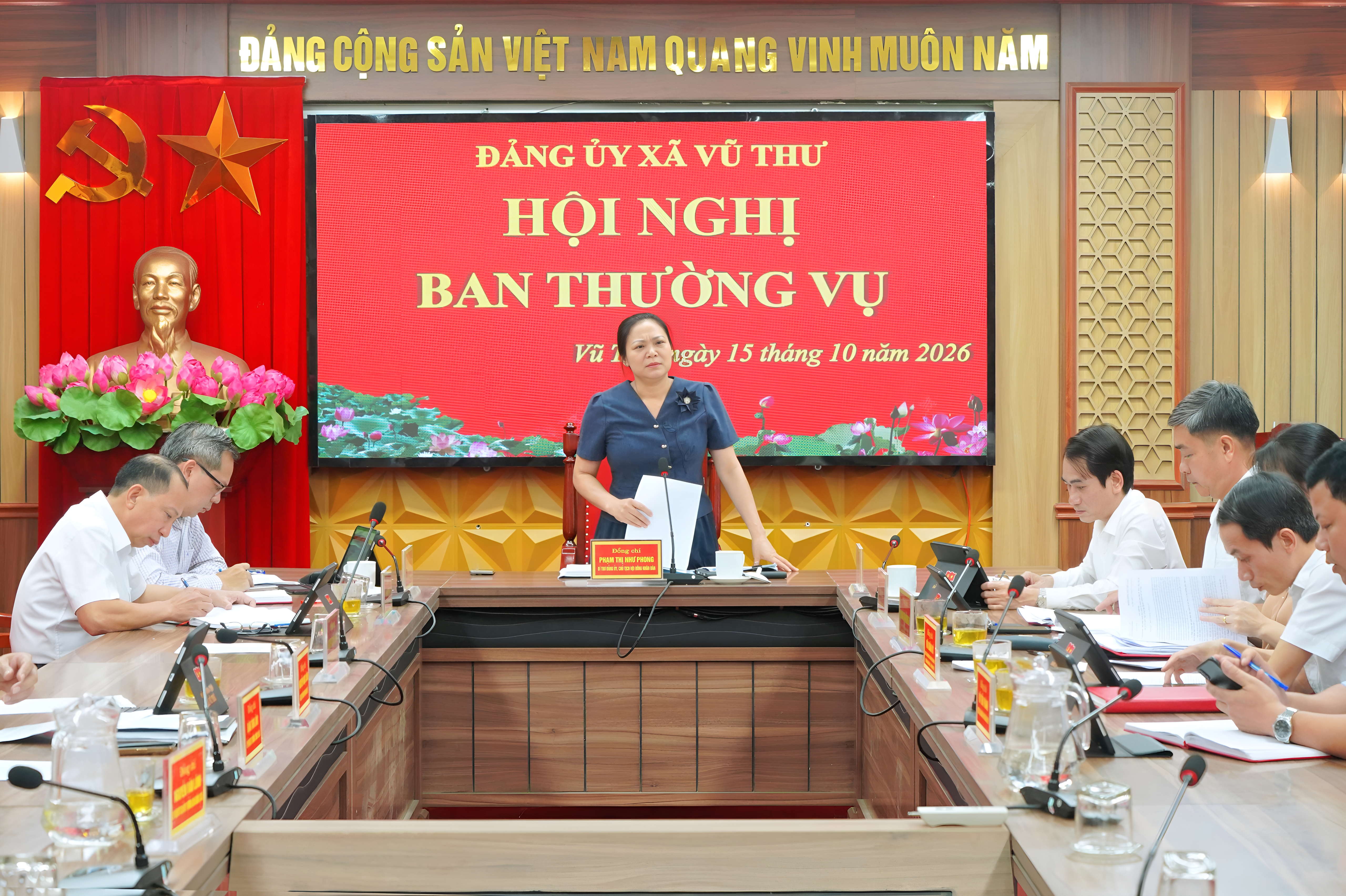 🇻🇳 BAN THƯỜNG VỤ ĐẢNG ỦY XÃ VŨ THƯ HỌP CHO Ý KIẾN VỀ NHIỀU NHIỆM VỤ TRỌNG TÂM 🌟